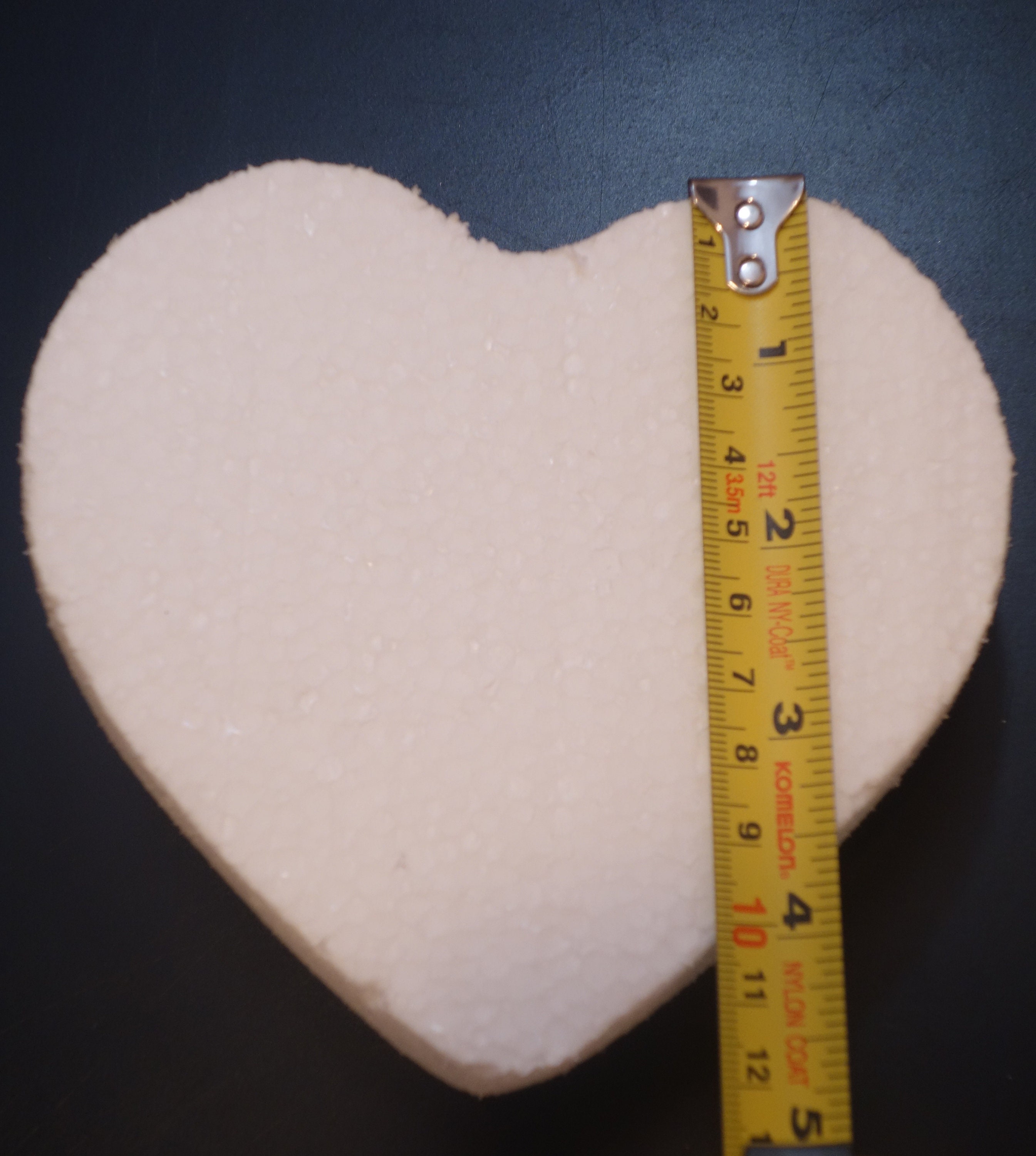 2D Handmade High Quality Golden Glitter Styrofoam Heart Topper -   Canada in 2023