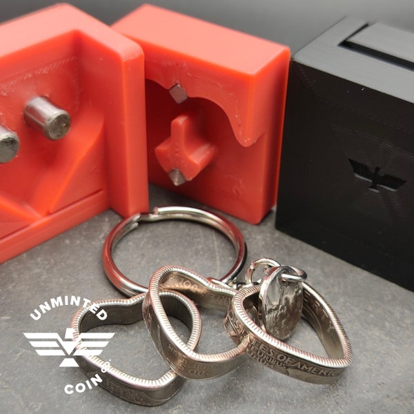 UnMinted "Heart in a Box" Coin Ring Heart Maker Jig | Coin Ring Tools