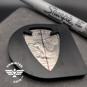 UnMinted | Eisenhower Dollar Arrowhead Coin Cutting Jig | Precision Tool for Coin Crafters