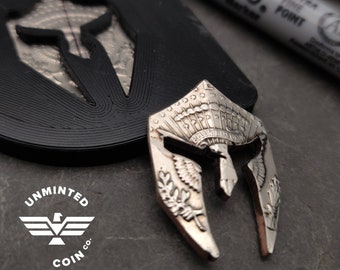 UnMinted | US Half Dollar Spartan Coin Cutting Tracing Jig