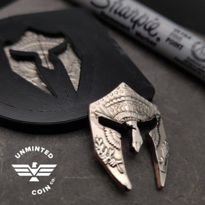 UnMinted | US Half Dollar Spartan Coin Cutting Tracing Jig