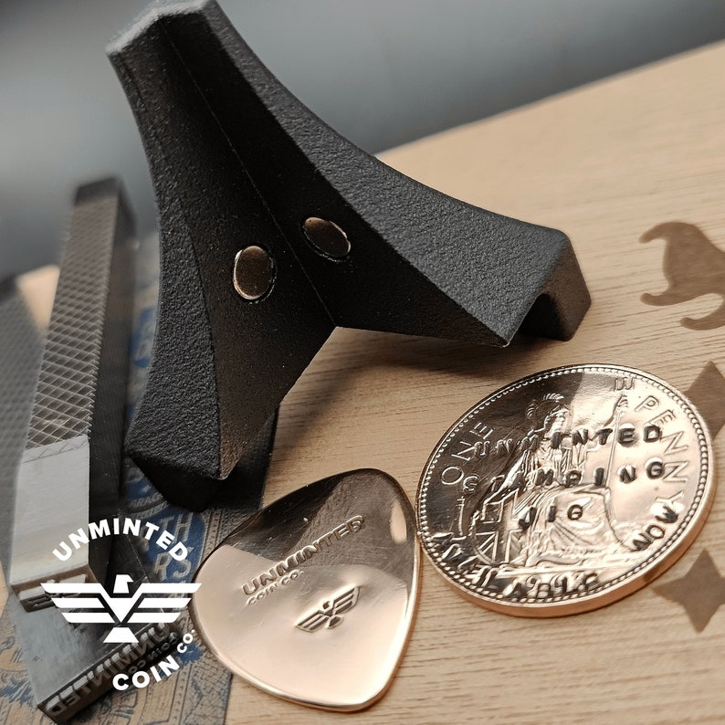 UnMinted Quick-Change Metal Stamping Jig Hand Stamping Edition Holds Stamps Straight Works With Any Brand Metal Stamps image 2