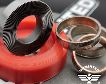 UnMinted "Ring Reeder" Die | Coin Ring Tool | Jewelry Making Tool