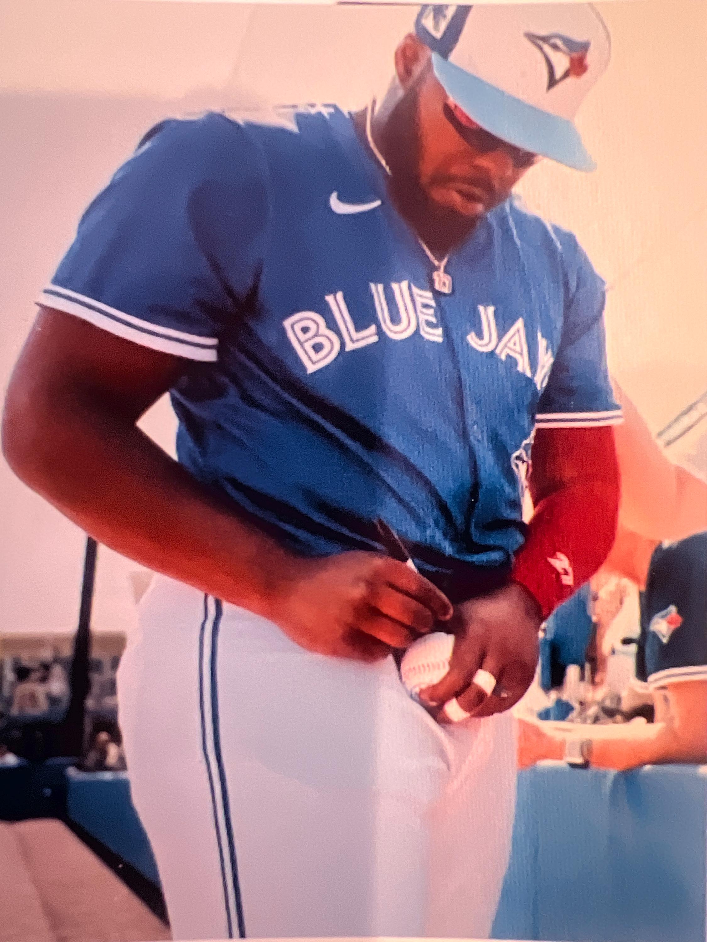 限定品】ブルージェイズ ゲレーロJr. ホッケーユニフォーム