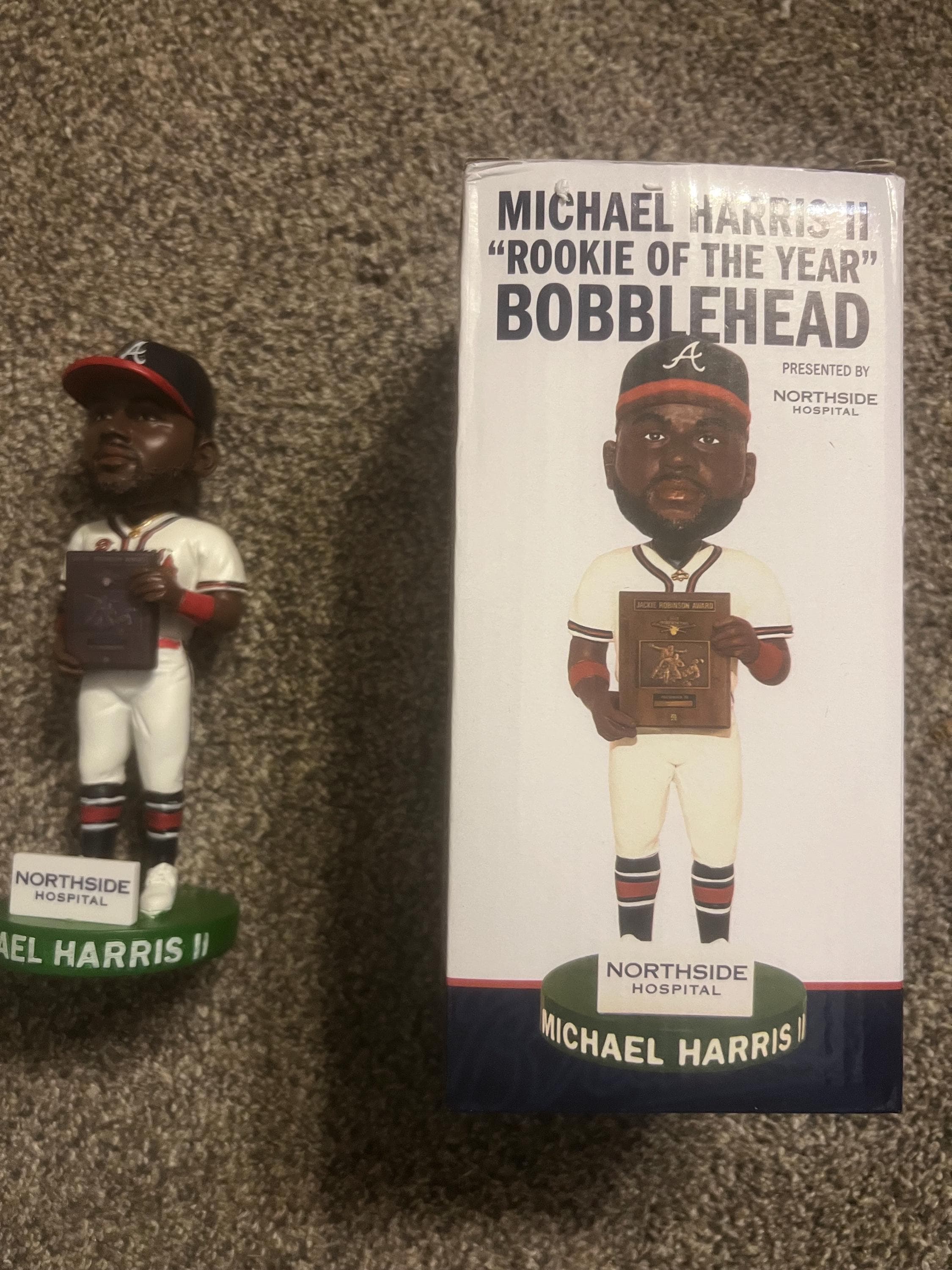 Michael Harris II Atlanta Braves NL Rookie of the Year Signed