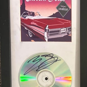 Ella Langley Signed Framed CD w/ Cover Photo 7x13 Choosin Texas