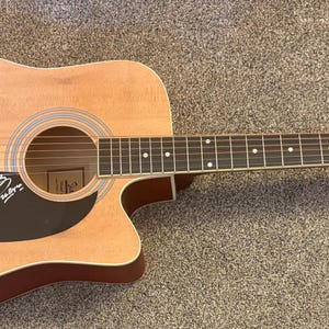 Zach Bryan Signed Guitar - Etsy UK