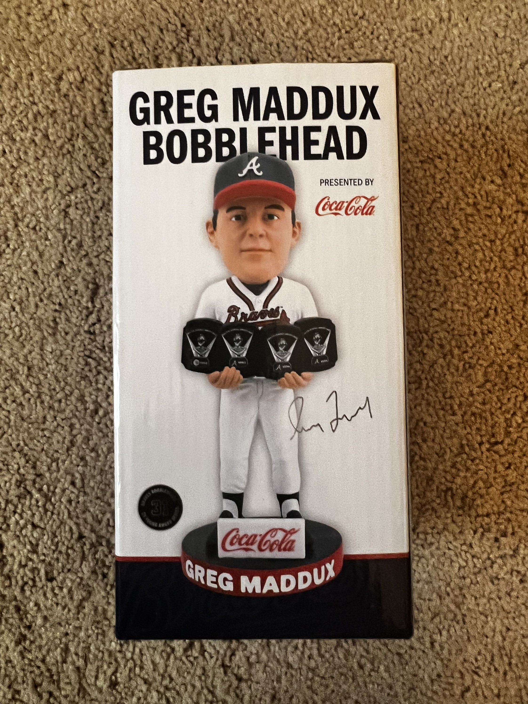 Greg Maddux Atlanta Braves Bobblehead in Box -  Israel
