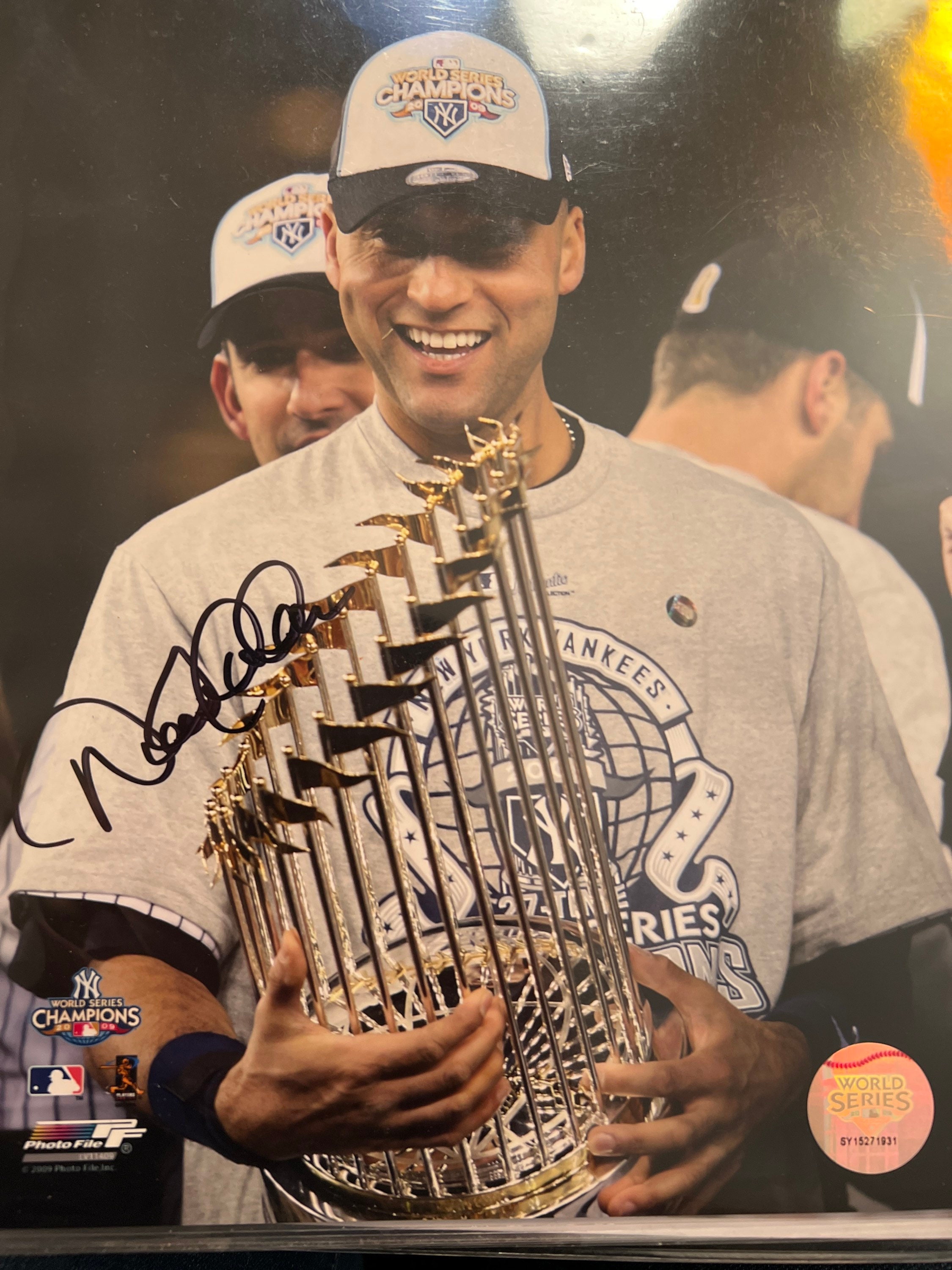 derek jeter signed hat