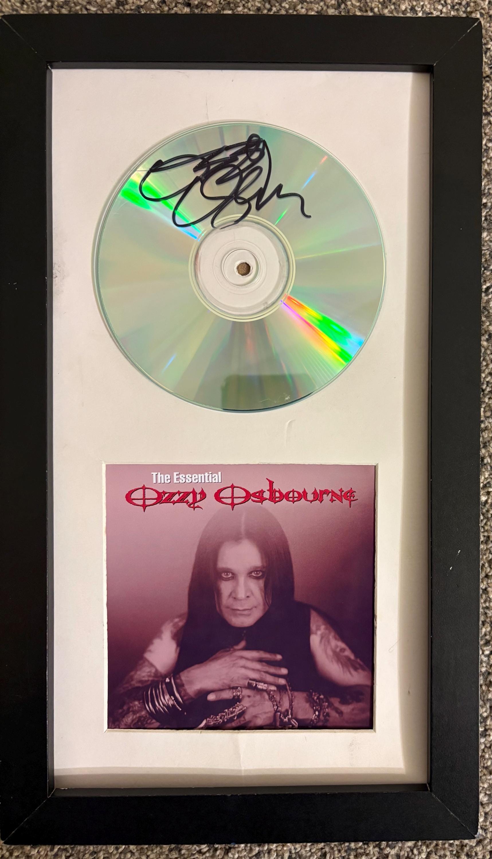 Signed ozzy osbourne memorabilia - Etsy 日本