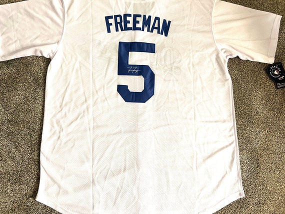 Freddie Freeman LA Dodgers Signed Jersey 