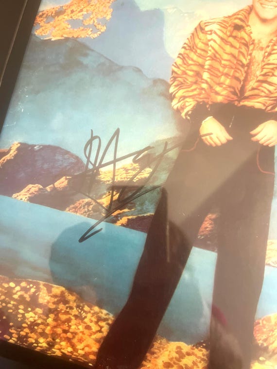 エルトン・ジョン直筆サイン入りアルバムLP（額入りカリブー） - Etsy 日本