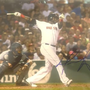 David Big Papi Ortiz HOF Boston Red Sox Signed 8x10 Photo