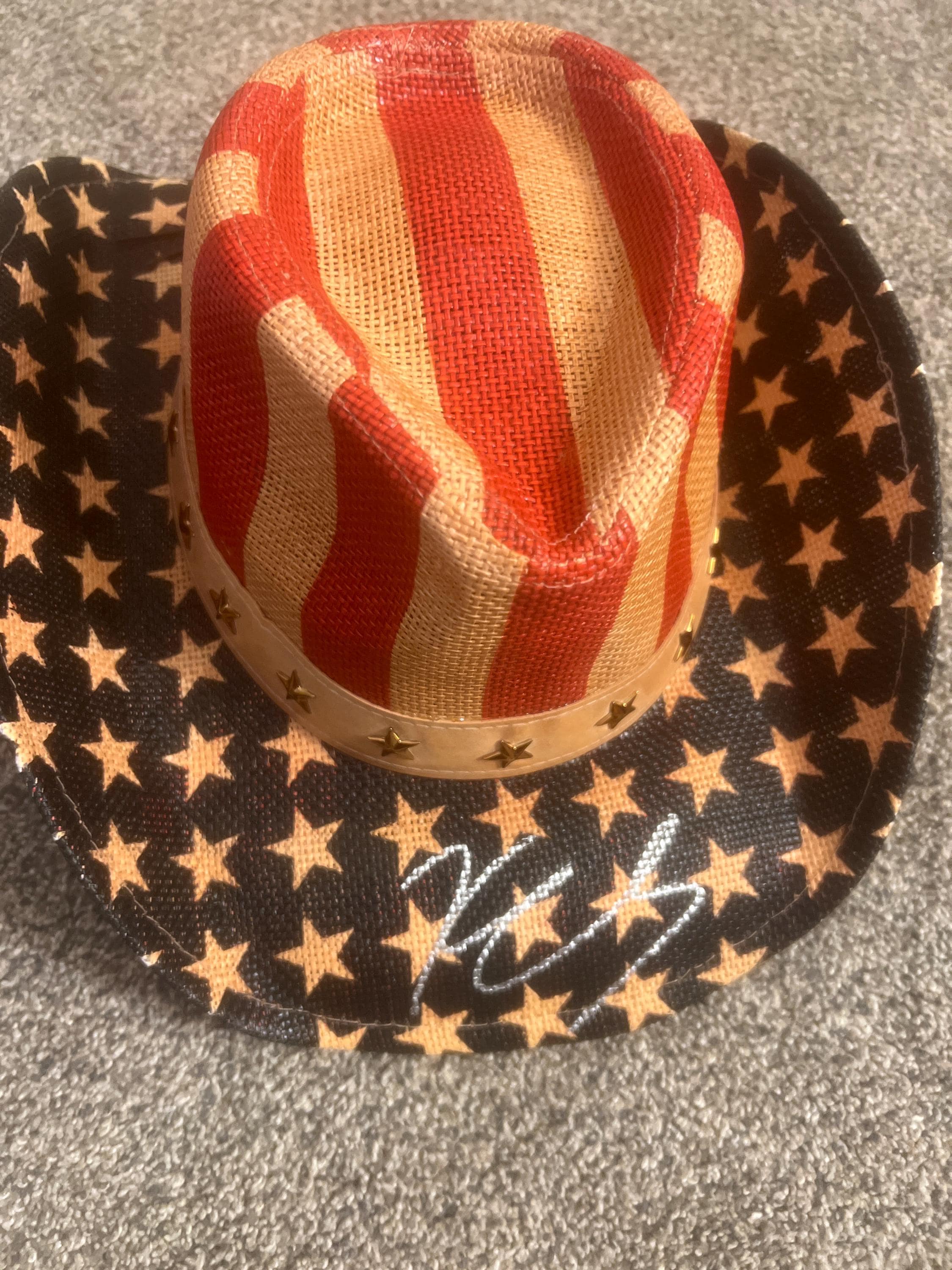 Kenny Chesney Signed Cowboy Cowgirl Hat Signed Kenny CHESNEY CD the Road & the Radio Autographed 2X  main image 2