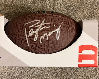 ペイトンマニング サイン入り ヘルメット ケース付き】ペイトン・マニング 直筆サイン入り インディアナ