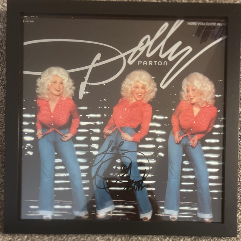Lexy Sign Parton Record - Etsy Canada