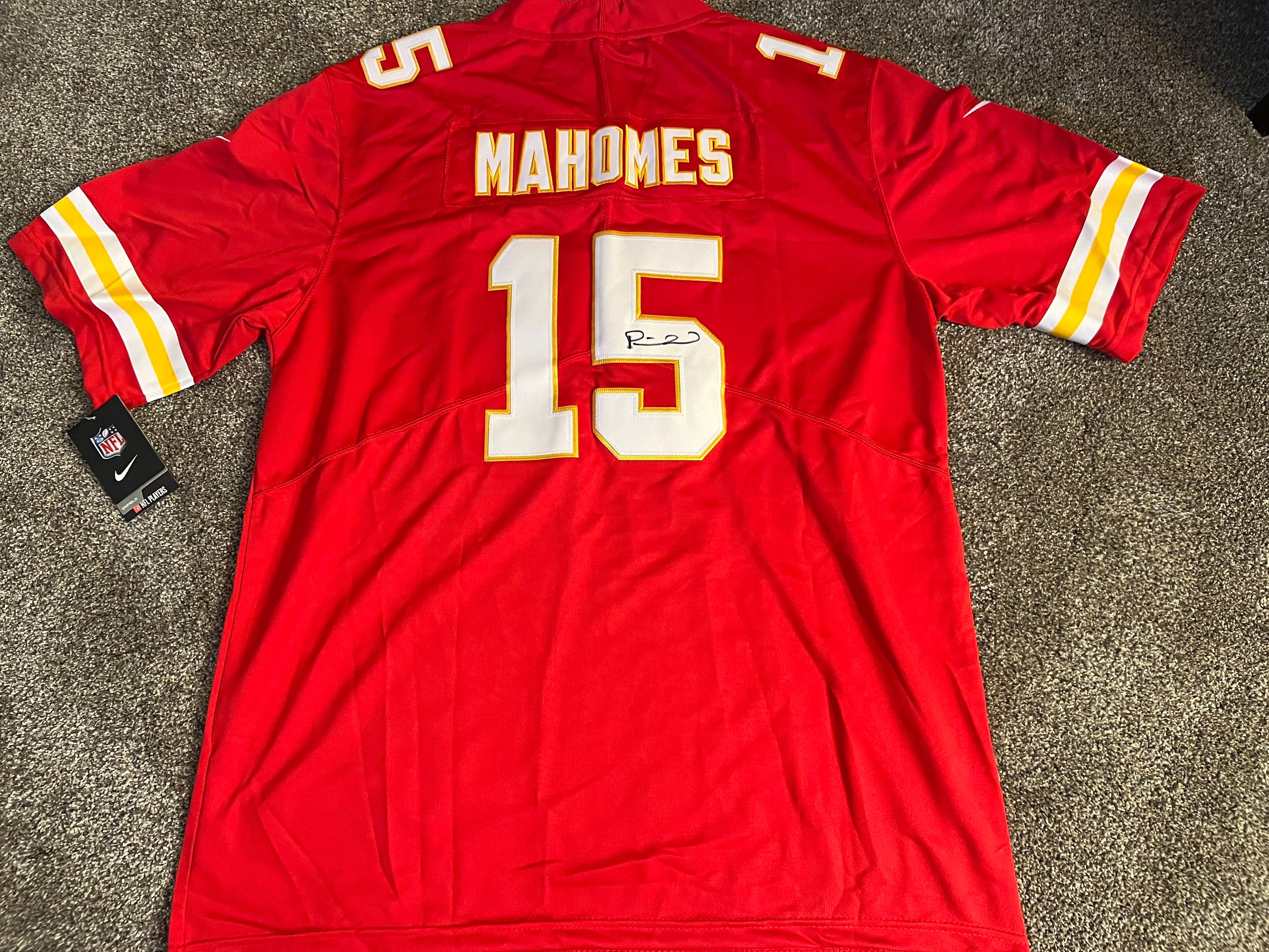Patrick Mahomes Kansas City Chiefs Super Bowl Qb Signed Jersey Etsy