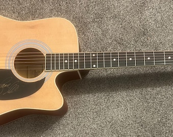 Adele Signed Acoustic Guitar
