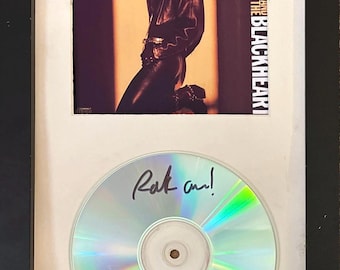 CD signé Joan Jett avec photo encadrée au format 7 x 13 Up Your Alley