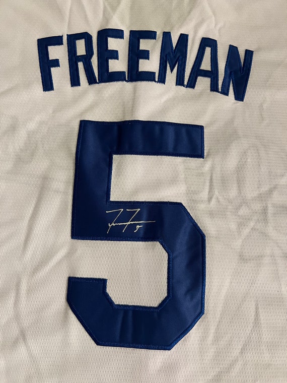 Freddie Freeman LA Dodgers Signed Jersey 
