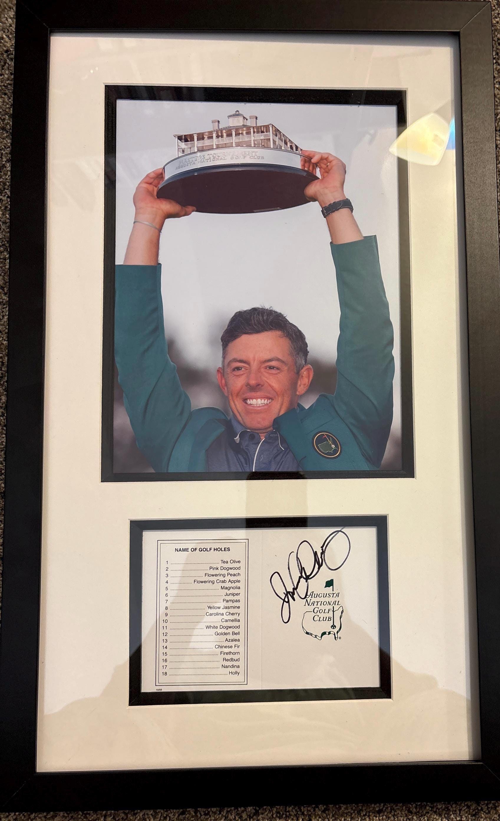 ロリーマキロイ選手直筆サインフォト ローリーマキロイ直筆サインフォト - SPORTS GALLERY USA