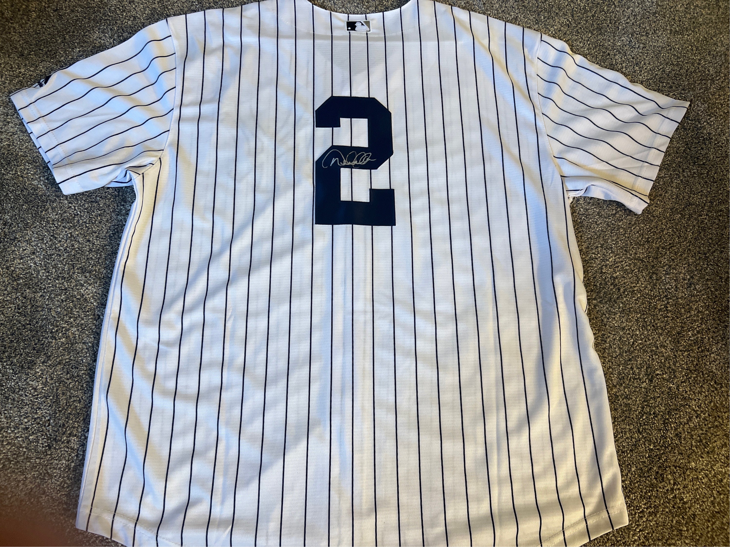 Derek Jeter New York Yankees HOF Legend Signed Pinstripe 