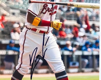 ロナルド・アクーニャ・ジュニア アトランタ・ブレーブス 直筆サイン