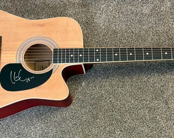 Kid Rock Blonde Ackustik Gitarre signiert