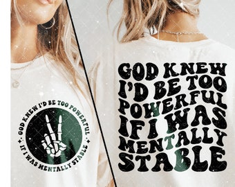 God Knew I Would Be Powerful Tee 1.19.24