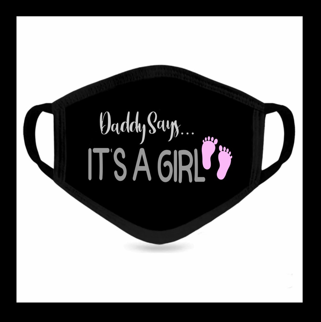 Mask Baby Shower Guess the Gender Reveal Team Girl/boy Etsy UK