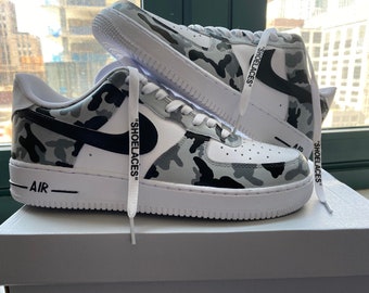 nike air force 1 blue camo