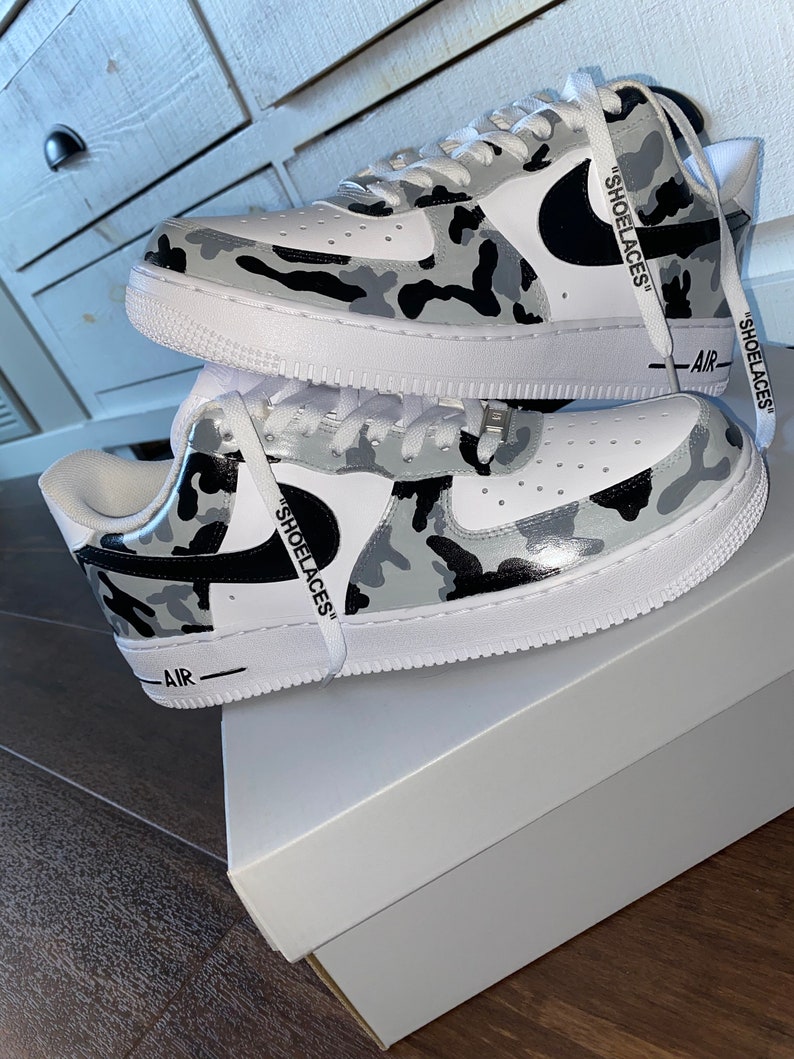 custom camo air forces