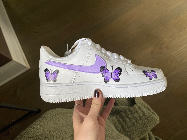 Custom Butterfly Air Force 1's Etsy