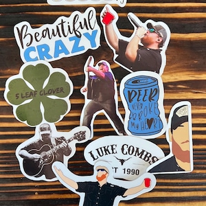 Luke Combs Stickers
