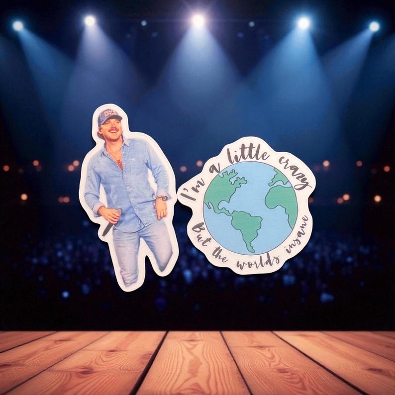 Insain Sticker Morgan Wallen Sticker Pack - Etsy