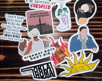 Zach Bryan Sticker Pack