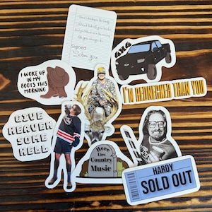 Hardy Sticker Pack