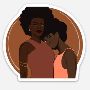 My Sisters Keeper | Black Girl Magic Sticker | Black Woman Sticker | Laptop Sticker | Planner Sticker | Notebook Sticker
