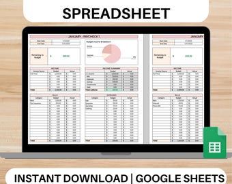 Plantilla de presupuesto por nómina / Hoja de cálculo de presupuesto / Plantilla de presupuesto