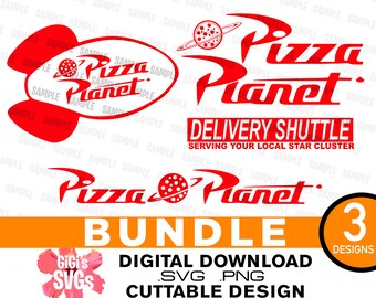 Pizza Planet Svg Etsy