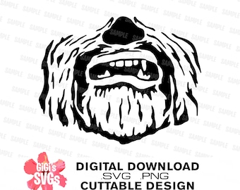 Download Chewbacca Svg Etsy PSD Mockup Templates