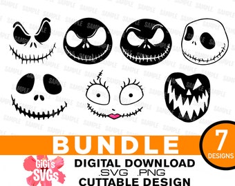 Download Nightmare Before Christmas Svg Etsy PSD Mockup Templates