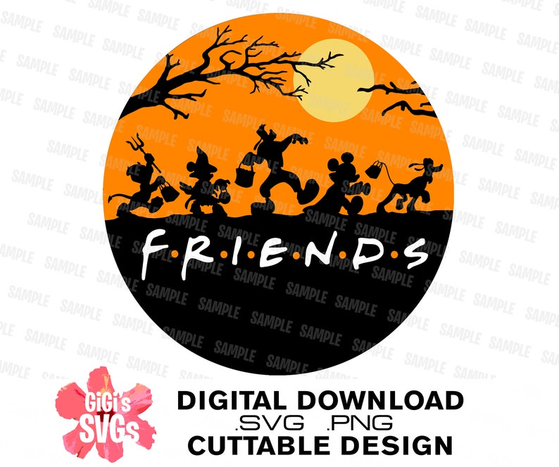 Download Friends Halloween svg Friend Disney svg Mickey Halloween ...