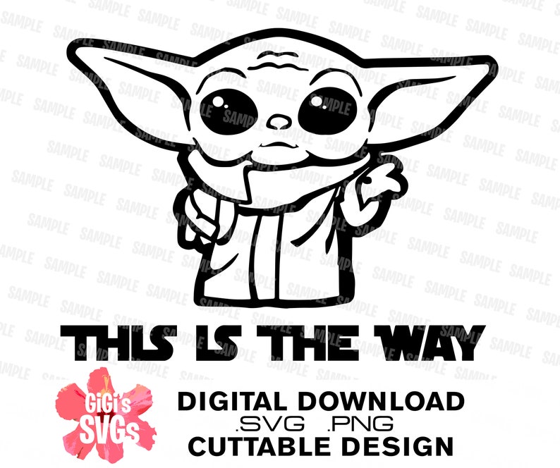 Free Free Baby Yoda Svg Etsy 256 SVG PNG EPS DXF File