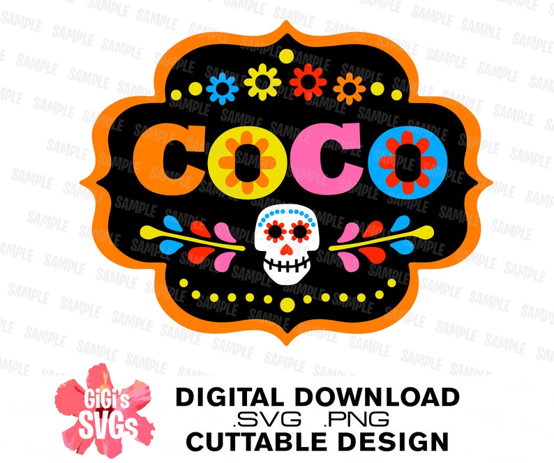 coco disney bundle coco svg remember me sugar skull svg etsy