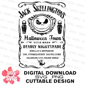 Download Nightmare Before Christmas Svg Bundle Diy Disney Shirt Etsy SVG Cut Files