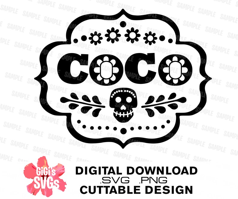 Download Coco Coco svg Logo svg Remember me Sugar Skull svg Miguel ...