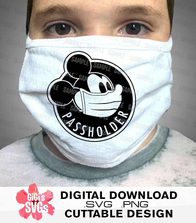 Download Disney Passholder svg Mickey mask Disney svg Annual | Etsy