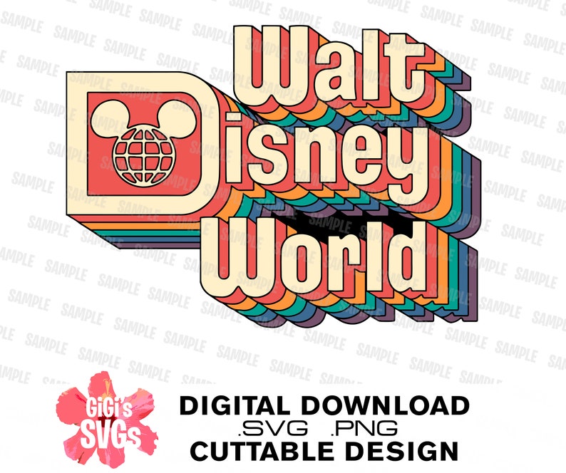 Download Walt Disney World logo svg Disney World logo svg 2 PACK | Etsy
