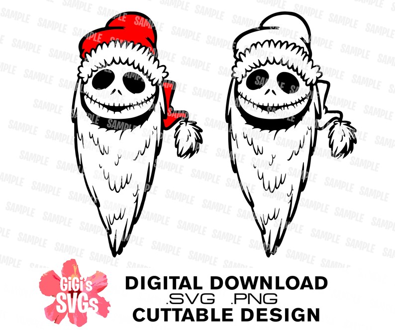 Download Nightmare Before Christmas SVG BUNDLE of 5 Jack ...